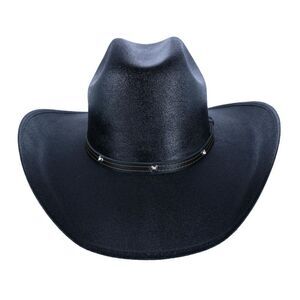 CTM Men's Western Chihuahua Canvas Hat